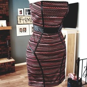 body central strapless nite out dress!